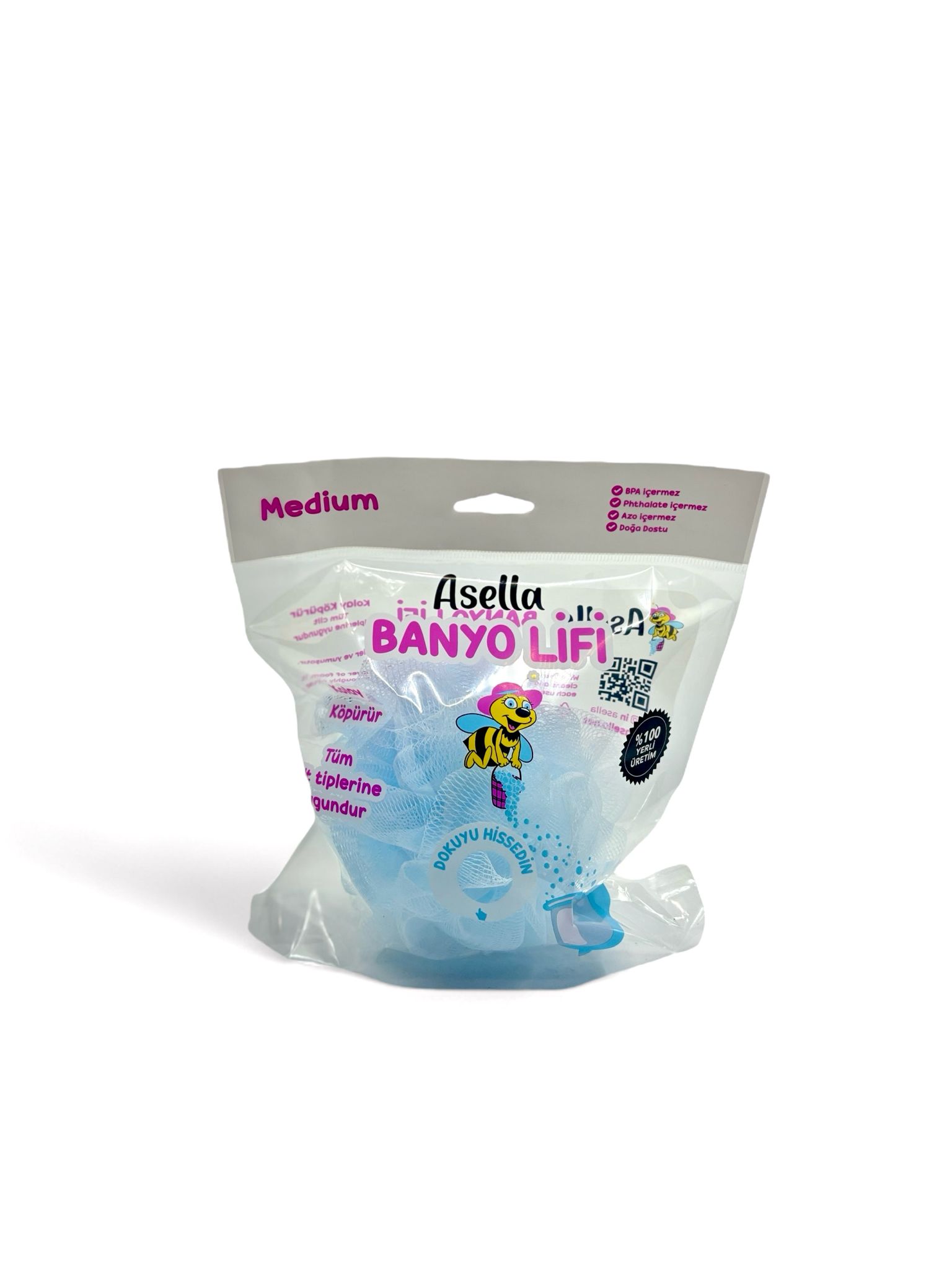 Banyo Lifi Mavi - Medium